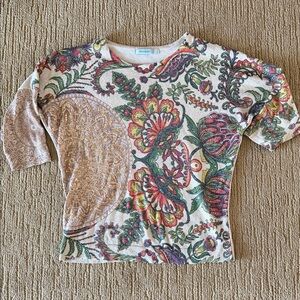 Desigual Multicolor sparkly top